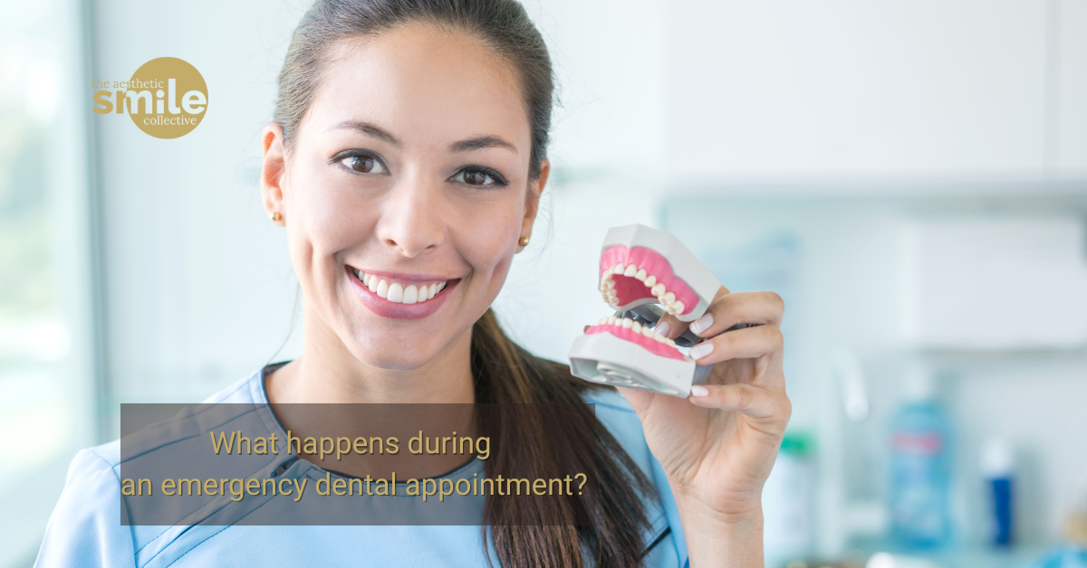 Patient receiving prompt relief during an emergency dental appointment in Clayfield at The Aesthetic Smile Collective